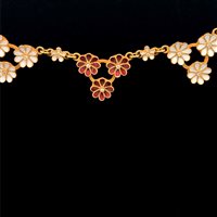 Halskette Cianfrone Gioielli Dame in Gold Diamante 0.09 Ct COOR-62-198 - COOR-62-198